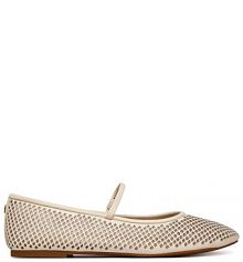 Baleriny LAUREN RALPH LAUREN białe damskie 