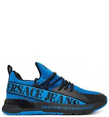 Sneakersy Versace Jeans Couture niebieskie męskie 