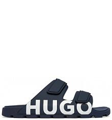 Klapki HUGO granatowe męskie 