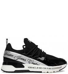 Sneakersy Versace Jeans Couture czarne damskie 