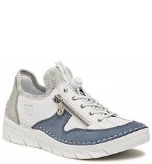 Półbuty Rieker białe damskie 