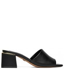Klapki Nine West czarne damskie 