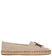 Espadryle LAUREN RALPH LAUREN beżowe damskie 