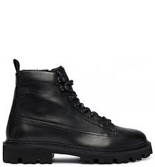 Trzewiki BOSS czarne męskie 