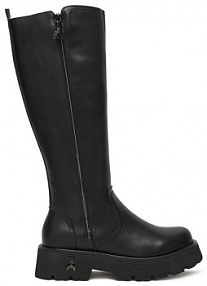 Kozaki Patrizia Pepe czarne dziecięce 