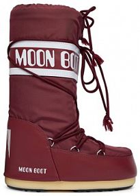 Śniegowce Moon Boot bordowy dziecięce 