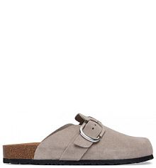 Klapki Tamaris szare damskie 