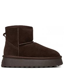 Śniegowce Badura brązowe damskie 