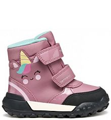 Śniegowce Geox różowe dziecięce 