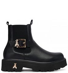 Botki Patrizia Pepe czarne damskie 