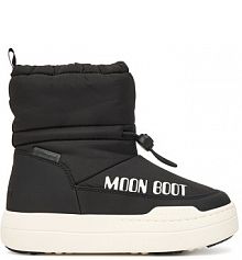 Śniegowce Moon Boot czarne dziecięce 