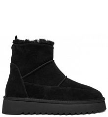 Śniegowce Tamaris czarne damskie 