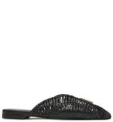 Klapki Patrizia Pepe czarne damskie 