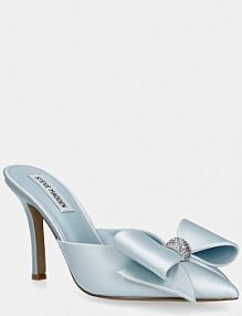 Klapki na szpilce Steve Madden  niebieskie 11005153.097