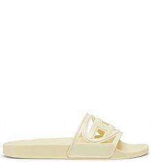 Klapki Diesel  beżowe damskie Y03852.P7519.T3123