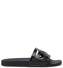 Klapki Diesel  czarne damskie Y03852.P7519.T8013