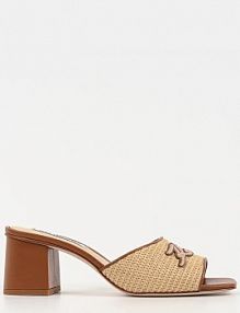 Klapki eleganckie Karl Lagerfeld  brązowe damskie KL32400A.JNT