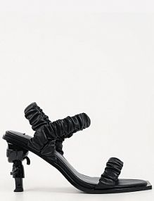 Sandały Karl Lagerfeld  czarne damskie KL39116.00X