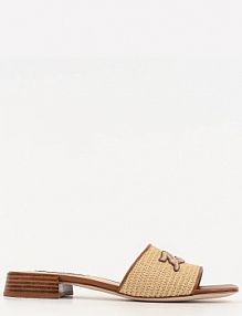 Klapki eleganckie Karl Lagerfeld  brązowe damskie KL80700A.JNT