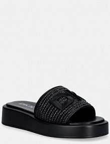 Klapki DKNY  czarne damskie K2697988.BLK