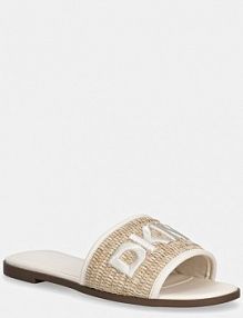 Klapki DKNY  beżowe damskie K2639122.NAT