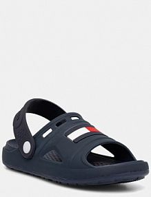 Klapki Tommy Hilfiger  granatowe dziecięce T3XF.34401.30.35