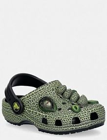 Klapki Crocs  zielone dziecięce 211372..CLASSIC.IA