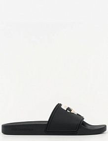 Klapki Karl Lagerfeld  czarne męskie KL70005C.V00