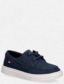 Mokasyny Tommy Hilfiger  granatowe dziecięce T3B4.34352.30.34