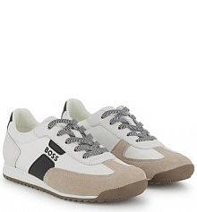 Sneakersy Boss  białe dziecięce J52817.36.41