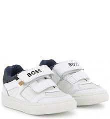 Sneakersy Boss  białe dziecięce J52827.22.27