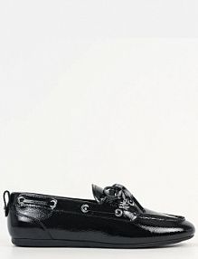 Mokasyny Karl Lagerfeld  czarne damskie KL41326.100
