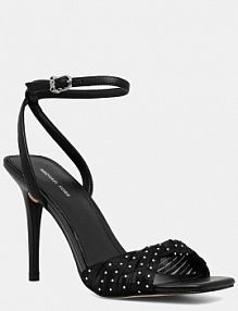 Sandały na szpilce MICHAEL Michael Kors  czarne 40R6KIHS1D.001