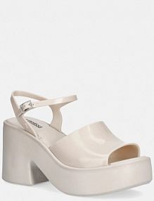 Sandały na słupku Melissa  beżowe M.35929.BG595