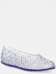 Baleriny Melissa  transparentny damskie M.37796.BR772