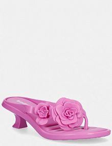Klapki na szpilce Melissa  różowe M.38148.BW648