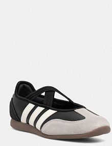 Baleriny Adidas  czarne damskie HQ7401