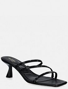 Klapki na szpilce ALDO  czarne 14241402.AVELINNE