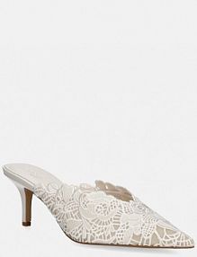 Klapki na szpilce ALDO  beżowe 14241541.GALINA