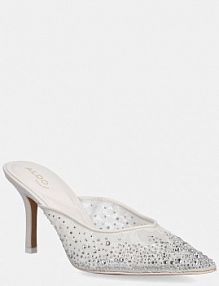 Klapki na szpilce ALDO  beżowe 14241569.GAMILA