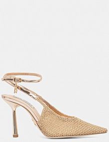 Sandały na szpilce Steve Madden  złote 11005271.686