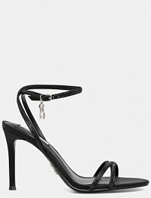 Sandały na szpilce Steve Madden  czarne 11005123.486