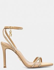 Sandały na szpilce Steve Madden  beżowe 11005123.22H