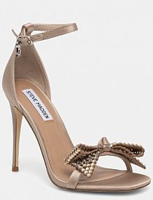 Sandały na obcasie Steve Madden  beżowe 11005241.TUS
