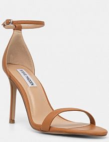 Sandały na szpilce Steve Madden  brązowe 11002956.CHL