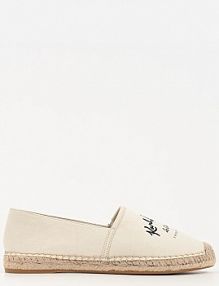 Espadryle Karl Lagerfeld  beżowe damskie KL80110A.9T1