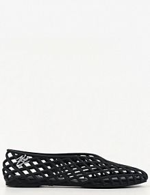 Baleriny Karl Lagerfeld  czarne damskie KL80036.V00