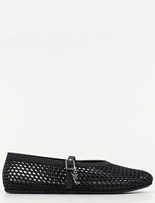 Baleriny Karl Lagerfeld  czarne damskie KL80035.V00