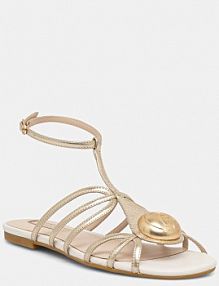 Sandały Liu Jo  złote damskie SA6125EX02904178
