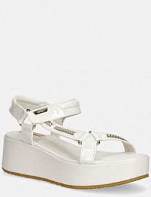 Sandały Liu Jo  białe damskie SA6151EX226S1400